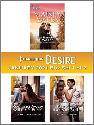cover image of Harlequin Desire January 2021--Box Set 1 of 2